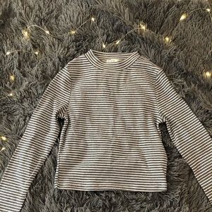 Stripped cotton on long sleeve